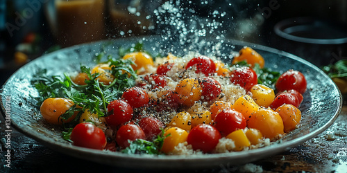 Colorful dinner remnants rest on a plate, hinting at a recent meal enjoyed and the conviviality of shared gatherings.