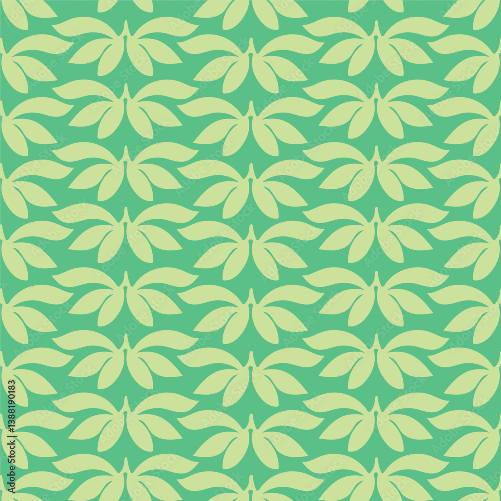Seamless Daisy Floral Ditsy Pattern In Vector Seamless Daisy Floral Ditsy Pattern In Vector