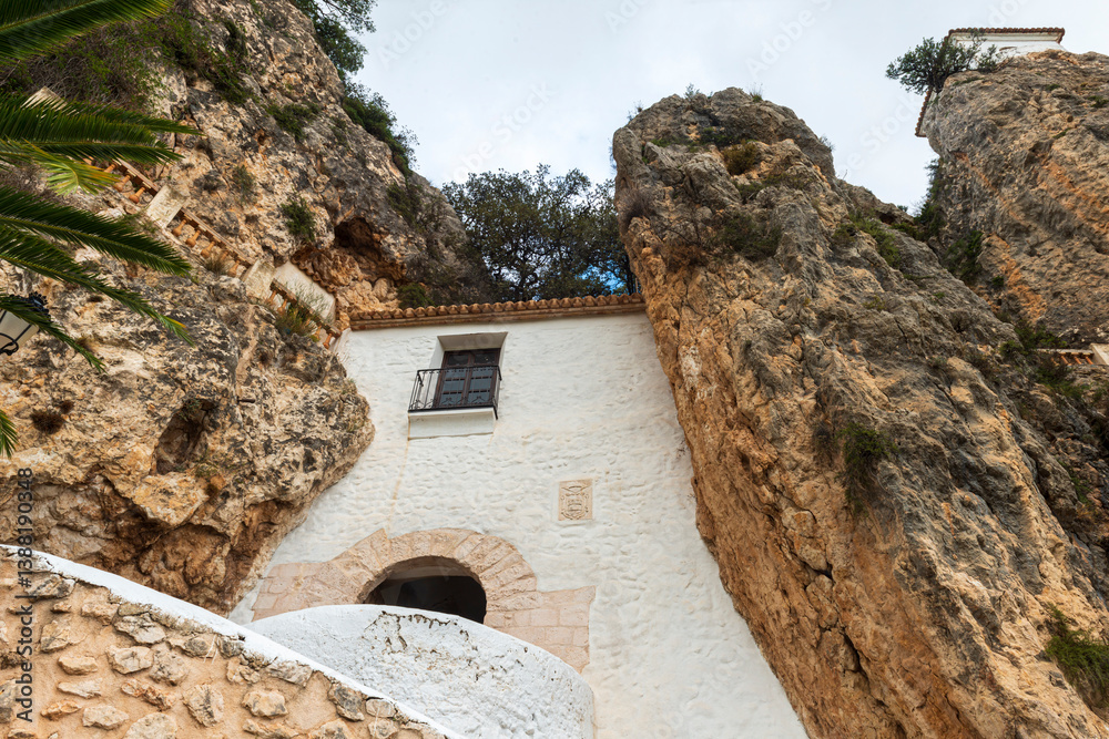Fototapeta premium GUADALEST DETALLES DE CIUDAD