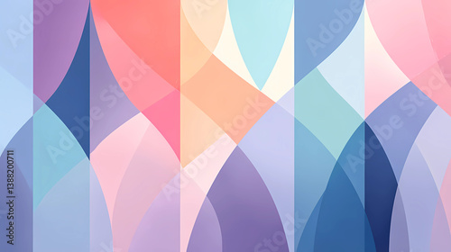 Geometric Background, subtle pastel colors