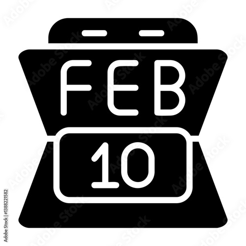 February 10 Icon