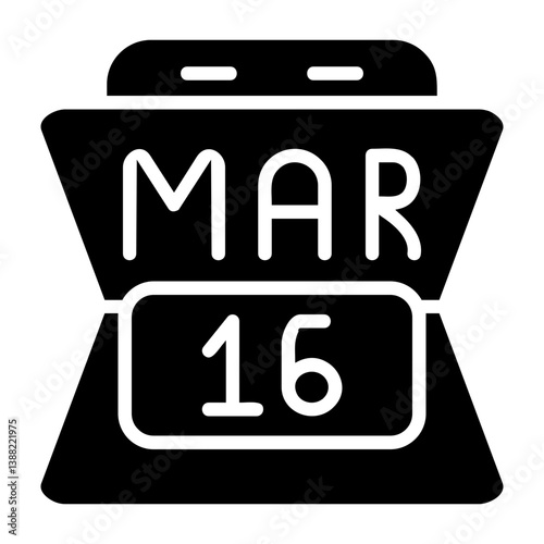 March 16 Icon