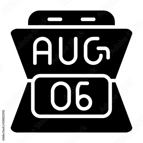 August 6 Icon