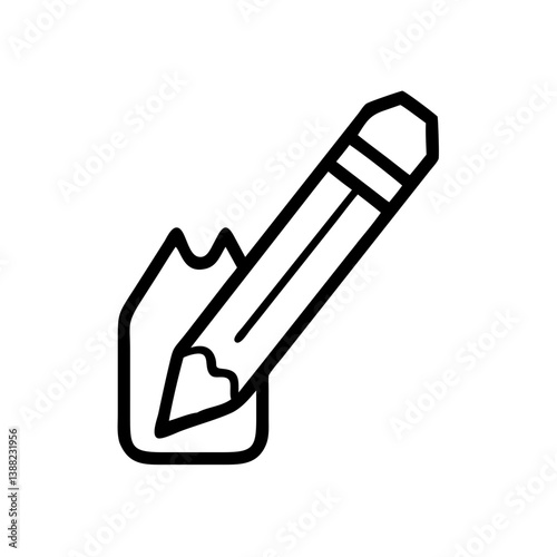 Pencil icons symbolize creativity and artistic expression. Essential for drawing, writing, and educational themes, these designs reflect the art of communication through simple tools.
