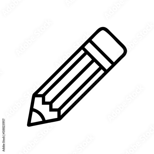 Pencil icons symbolize creativity and artistic expression. Essential for drawing, writing, and educational themes, these designs reflect the art of communication through simple tools.