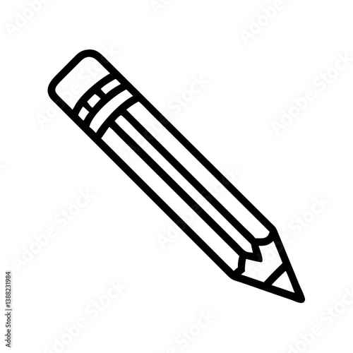 Pencil icons symbolize creativity and artistic expression. Essential for drawing, writing, and educational themes, these designs reflect the art of communication through simple tools.