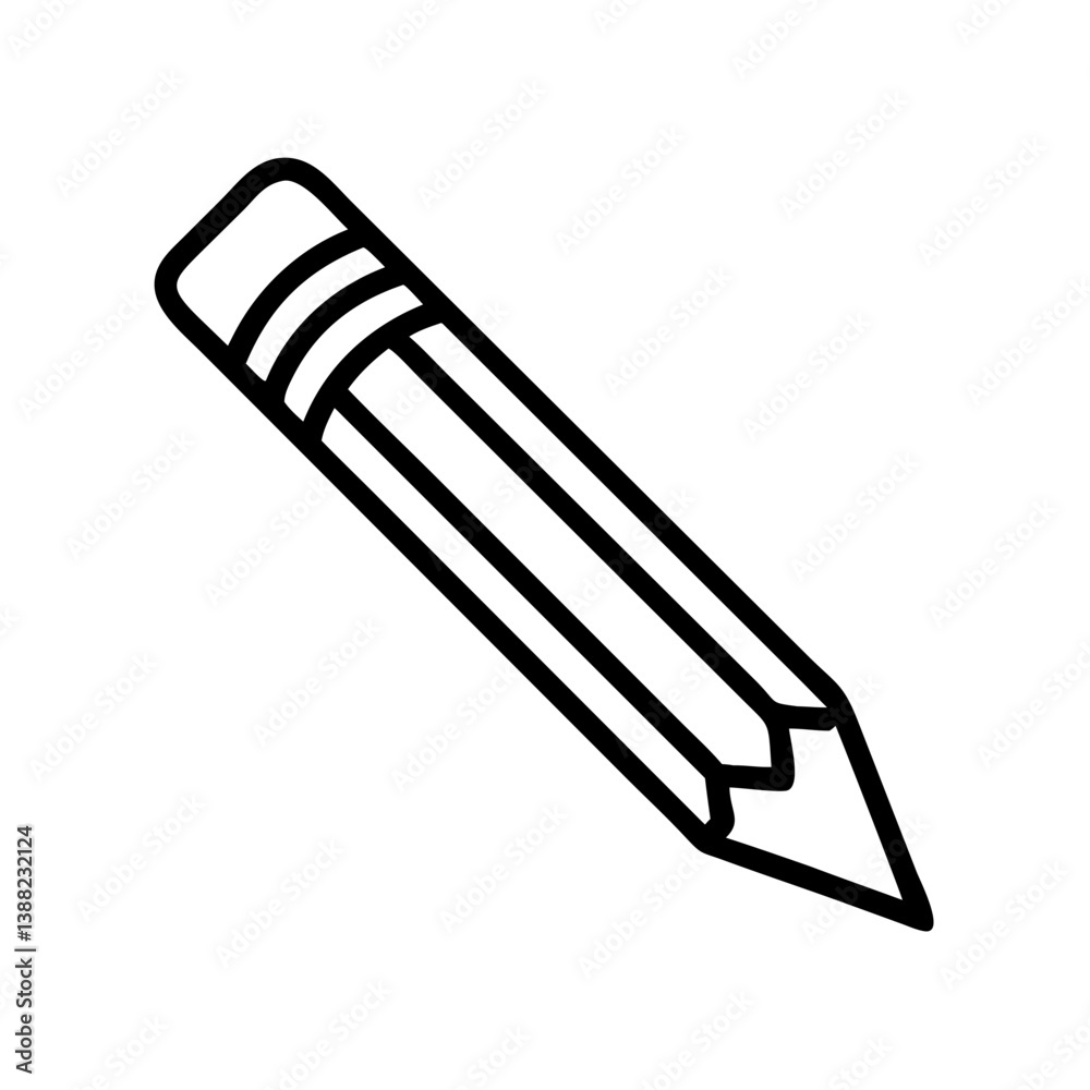 Pencil icons symbolize creativity and artistic expression. Essential for drawing, writing, and educational themes, these designs reflect the art of communication through simple tools. Pencil icons symbolize creativity and artistic expression. Essential for drawing, writing, and educational themes, these designs reflect the art of communication through simple tools.