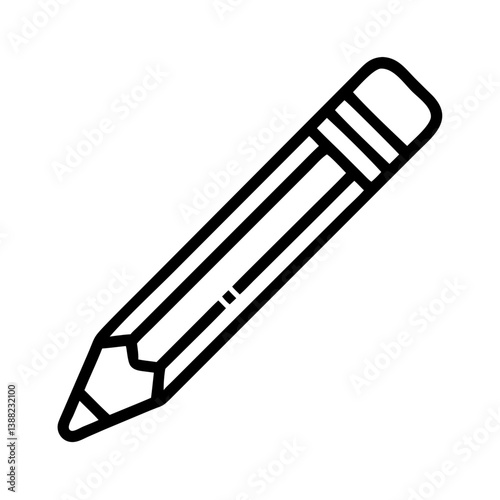 Pencil icons symbolize creativity and artistic expression. Essential for drawing, writing, and educational themes, these designs reflect the art of communication through simple tools.
