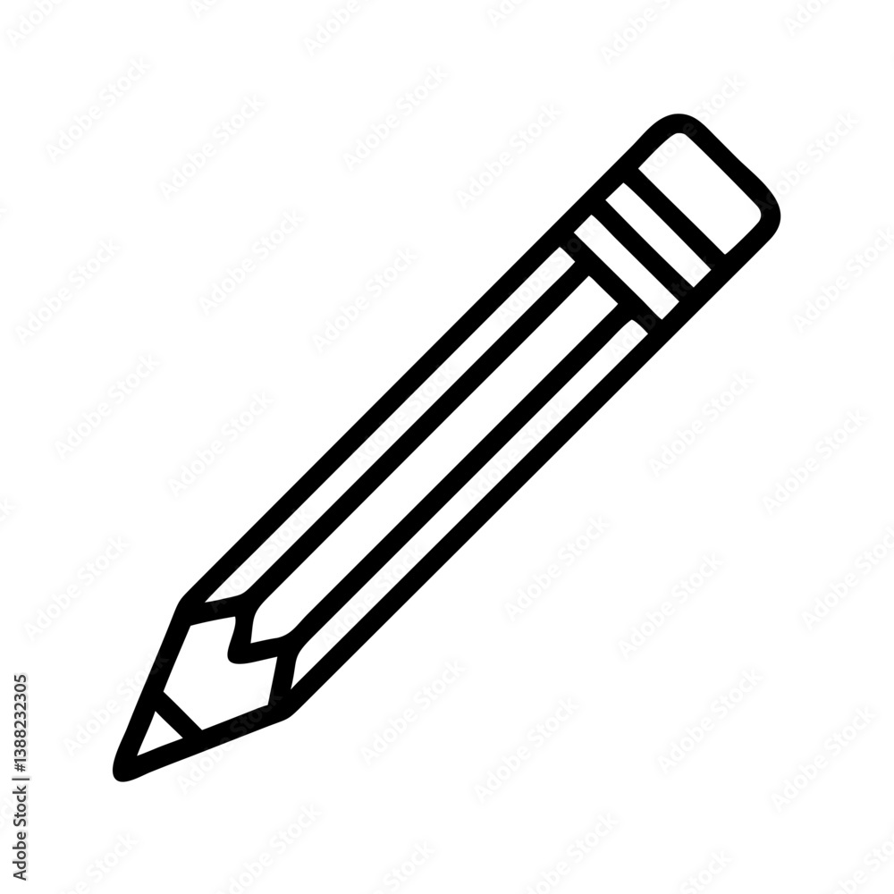 Pencil icons symbolize creativity and artistic expression. Essential for drawing, writing, and educational themes, these designs reflect the art of communication through simple tools. Pencil icons symbolize creativity and artistic expression. Essential for drawing, writing, and educational themes, these designs reflect the art of communication through simple tools.