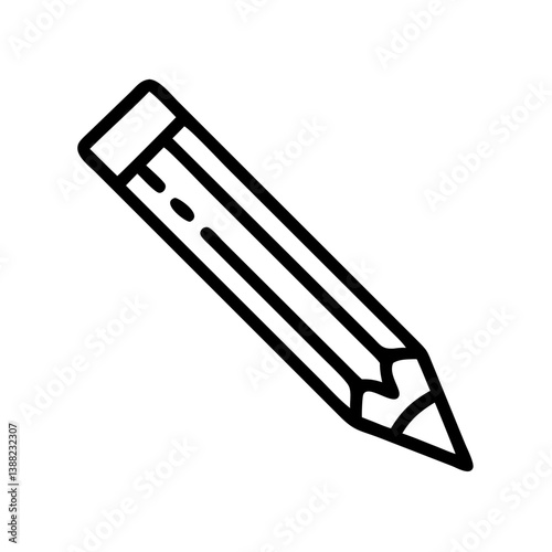 Pencil icons symbolize creativity and artistic expression. Essential for drawing, writing, and educational themes, these designs reflect the art of communication through simple tools.