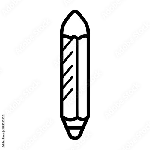 Pencil icons symbolize creativity and artistic expression. Essential for drawing, writing, and educational themes, these designs reflect the art of communication through simple tools.