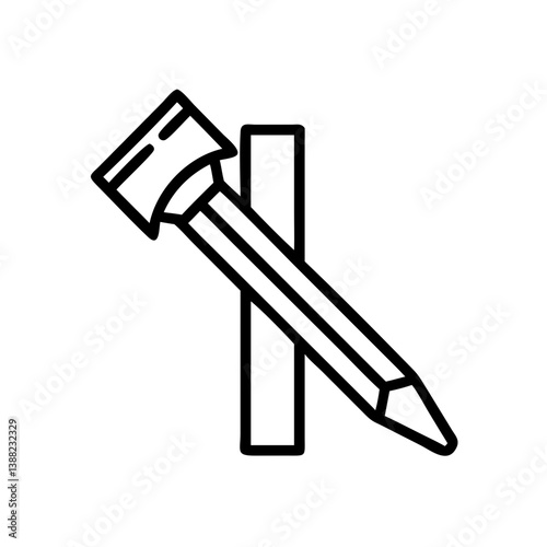 Pencil icons symbolize creativity and artistic expression. Essential for drawing, writing, and educational themes, these designs reflect the art of communication through simple tools.