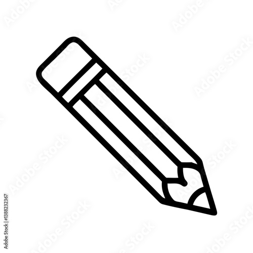 Pencil icons symbolize creativity and artistic expression. Essential for drawing, writing, and educational themes, these designs reflect the art of communication through simple tools.