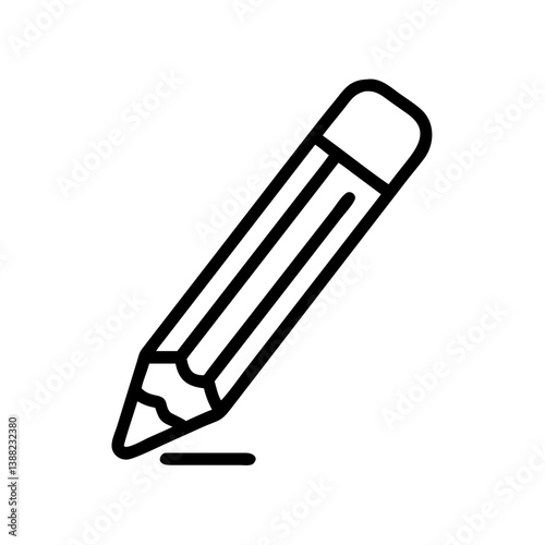Pencil icons symbolize creativity and artistic expression. Essential for drawing, writing, and educational themes, these designs reflect the art of communication through simple tools.