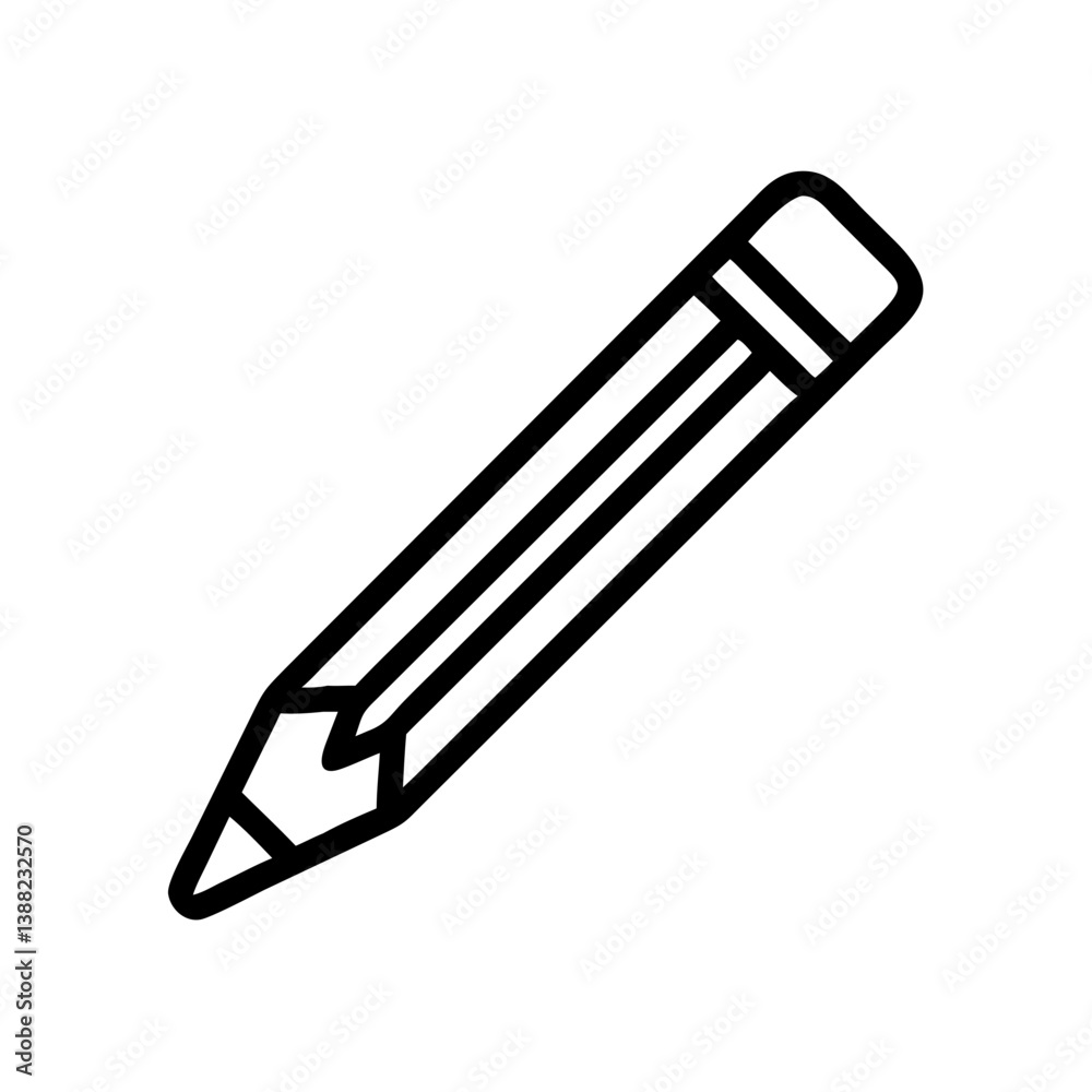 Pencil icons symbolize creativity and artistic expression. Essential for drawing, writing, and educational themes, these designs reflect the art of communication through simple tools. Pencil icons symbolize creativity and artistic expression. Essential for drawing, writing, and educational themes, these designs reflect the art of communication through simple tools.