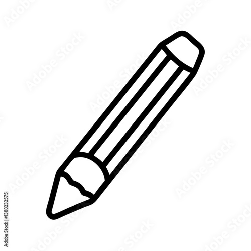 Pencil icons symbolize creativity and artistic expression. Essential for drawing, writing, and educational themes, these designs reflect the art of communication through simple tools.