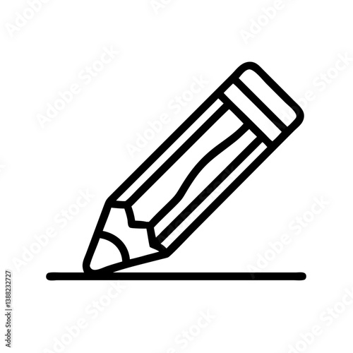 Pencil icons symbolize creativity and artistic expression. Essential for drawing, writing, and educational themes, these designs reflect the art of communication through simple tools.