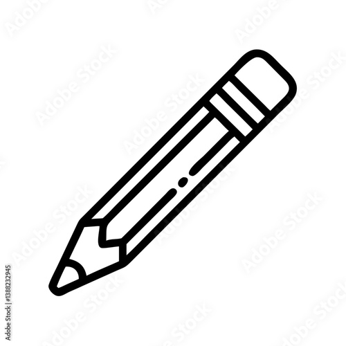 Pencil icons symbolize creativity and artistic expression. Essential for drawing, writing, and educational themes, these designs reflect the art of communication through simple tools.