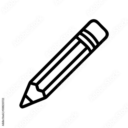 Pencil icons symbolize creativity and artistic expression. Essential for drawing, writing, and educational themes, these designs reflect the art of communication through simple tools.