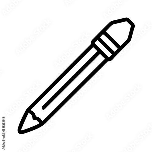 Pencil icons symbolize creativity and artistic expression. Essential for drawing, writing, and educational themes, these designs reflect the art of communication through simple tools.