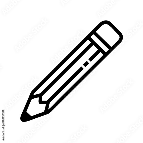 Pencil icons symbolize creativity and artistic expression. Essential for drawing, writing, and educational themes, these designs reflect the art of communication through simple tools.
