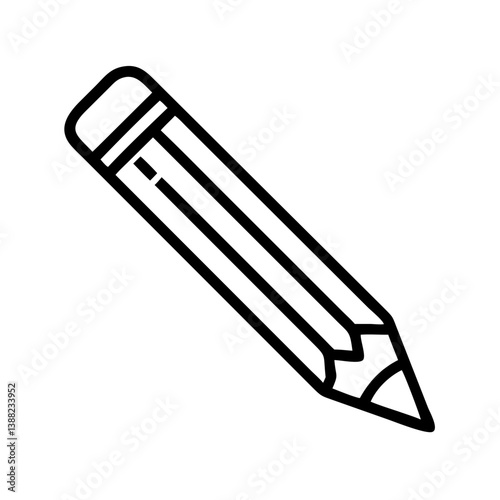 Pencil icons symbolize creativity and artistic expression. Essential for drawing, writing, and educational themes, these designs reflect the art of communication through simple tools.