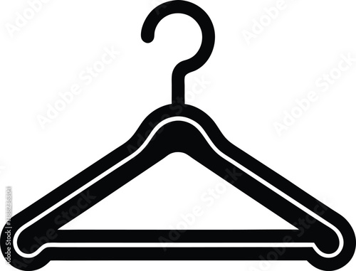 Hanger Silhouette Vector