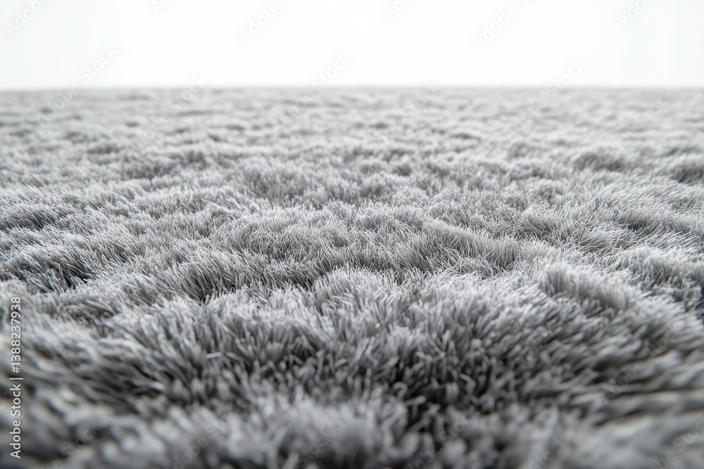 Contemporary Gray Carpet with Plush Texture in a Sophisticated Interior Setting Contemporary Gray Carpet with Plush Texture in a Sophisticated Interior Setting