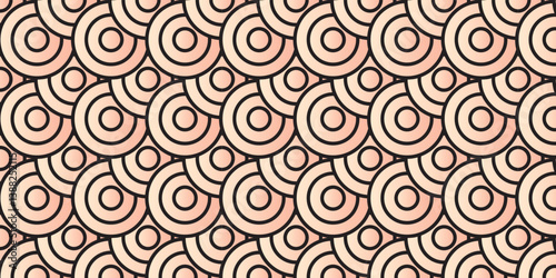 Minimal diamond geometric waves pattern and abstract circle wave line this pattern is likened to a continuity in life that continues to rotate creating harmony that will continue to exist indefinitely