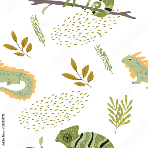 Pets seamless pattern, hand drawn vector illustration vector illustration.