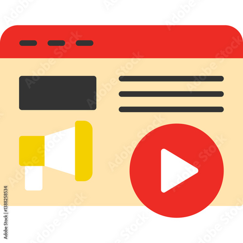Content Marketing Icon Free Download Content Marketing Icon - GFXLoad