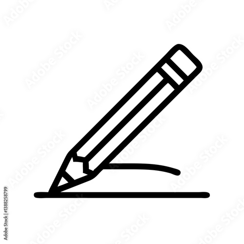 Pencil icons symbolize creativity and artistic expression. Essential for drawing, writing, and educational themes, these designs reflect the art of communication through simple tools.