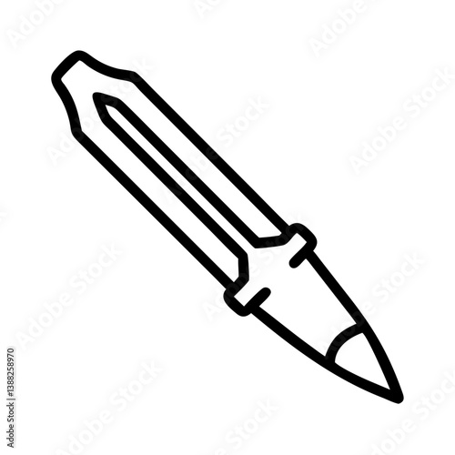 Pencil icons symbolize creativity and artistic expression. Essential for drawing, writing, and educational themes, these designs reflect the art of communication through simple tools.