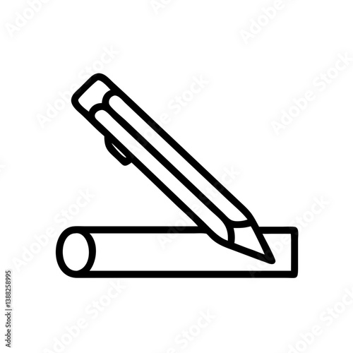 Pencil icons symbolize creativity and artistic expression. Essential for drawing, writing, and educational themes, these designs reflect the art of communication through simple tools.