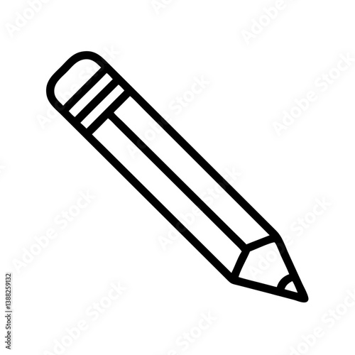 Pencil icons symbolize creativity and artistic expression. Essential for drawing, writing, and educational themes, these designs reflect the art of communication through simple tools.