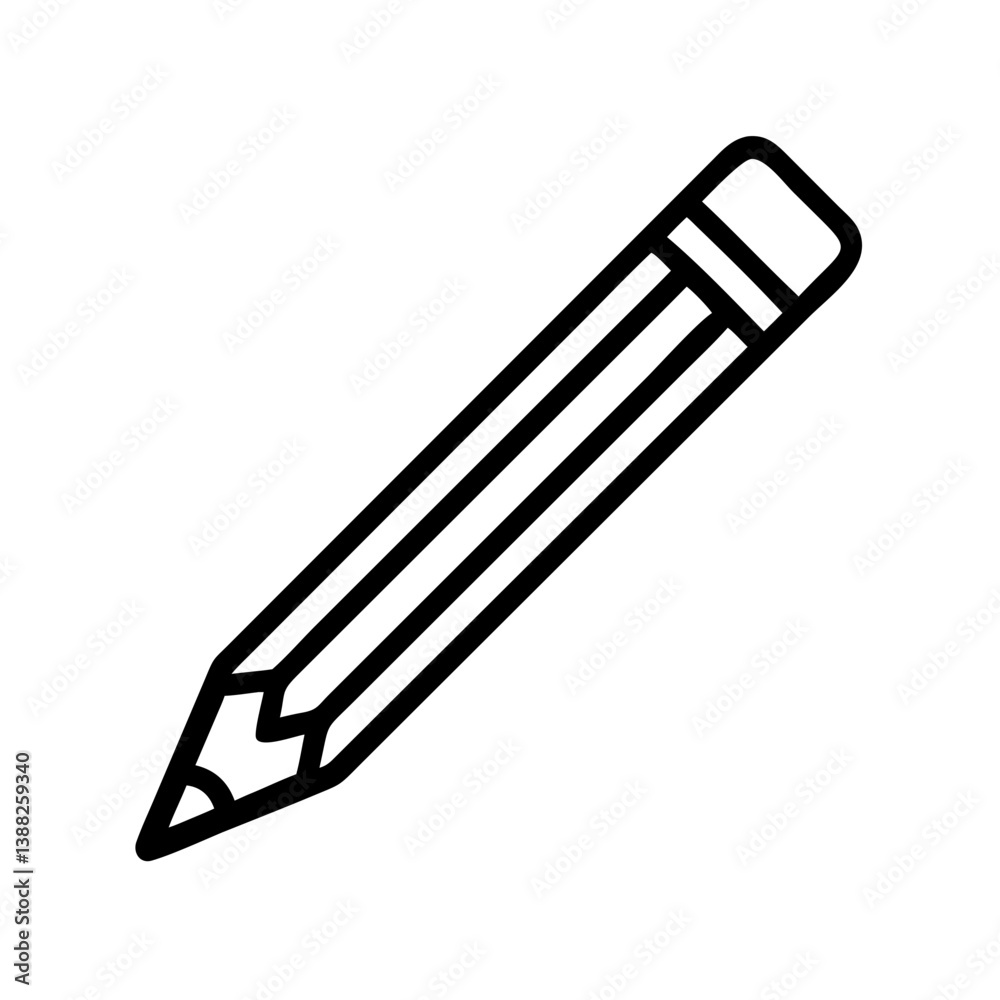 Pencil icons symbolize creativity and artistic expression. Essential for drawing, writing, and educational themes, these designs reflect the art of communication through simple tools. Pencil icons symbolize creativity and artistic expression. Essential for drawing, writing, and educational themes, these designs reflect the art of communication through simple tools.