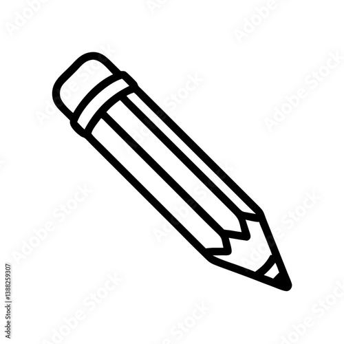 Pencil icons symbolize creativity and artistic expression. Essential for drawing, writing, and educational themes, these designs reflect the art of communication through simple tools.