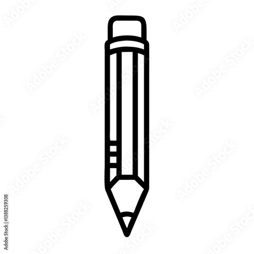 Pencil icons symbolize creativity and artistic expression. Essential for drawing, writing, and educational themes, these designs reflect the art of communication through simple tools.