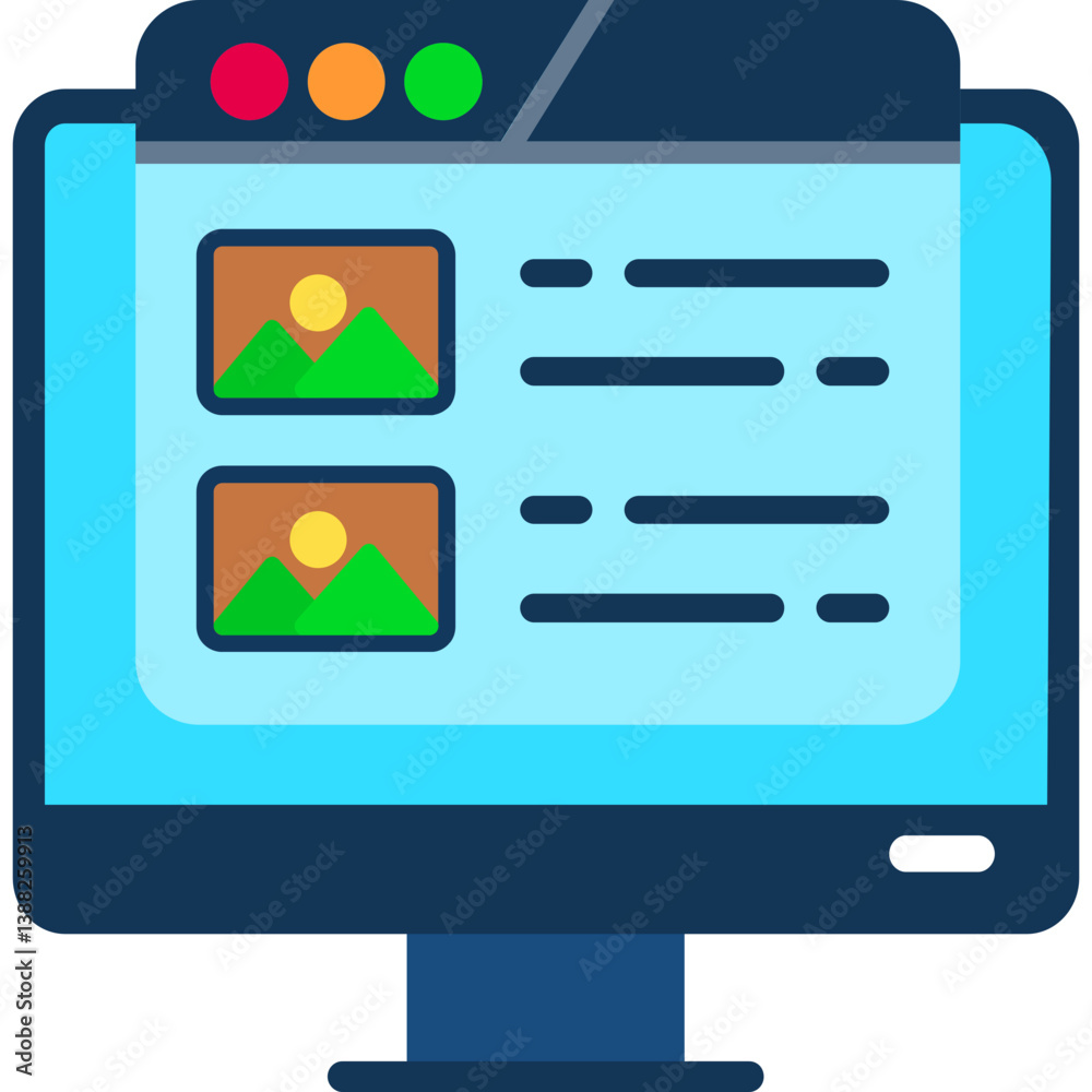 Landing Page Icon Landing Page Icon