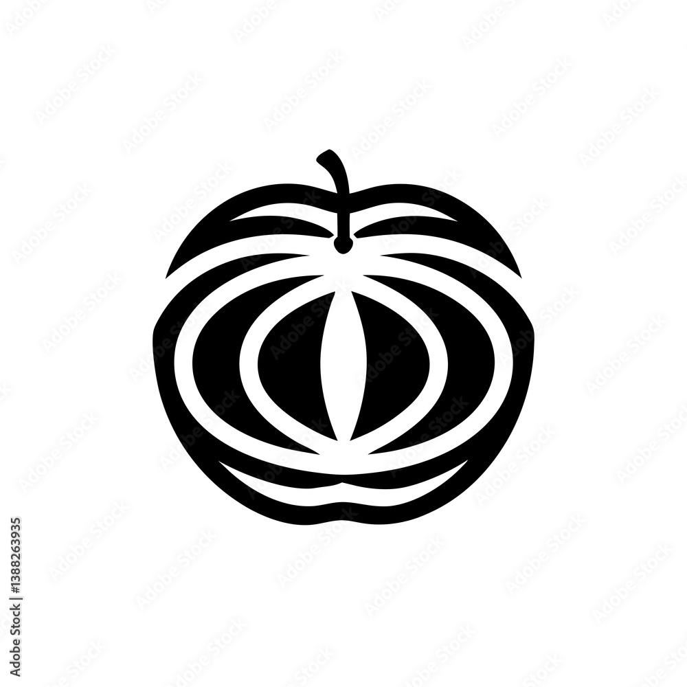 Minimal eye inspired apple abstract vector
Minimal eye inspired apple abstract vector