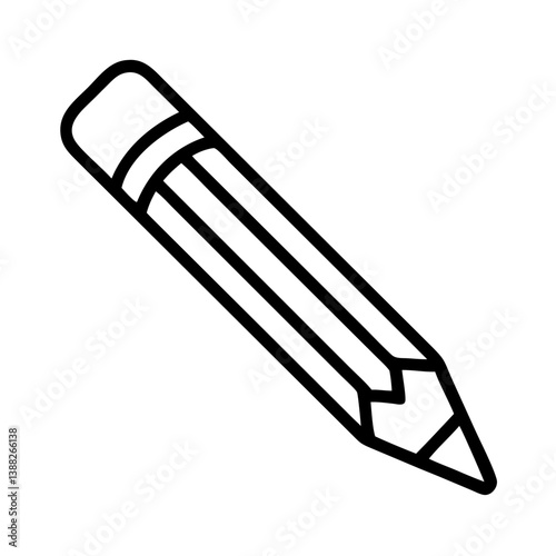 Pencil icons symbolize creativity and artistic expression. Essential for drawing, writing, and educational themes, these designs reflect the art of communication through simple tools.