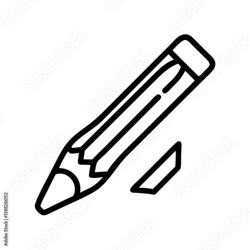 Pencil icons symbolize creativity and artistic expression. Essential for drawing, writing, and educational themes, these designs reflect the art of communication through simple tools.