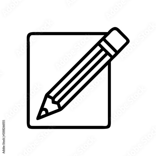 Pencil icons symbolize creativity and artistic expression. Essential for drawing, writing, and educational themes, these designs reflect the art of communication through simple tools.