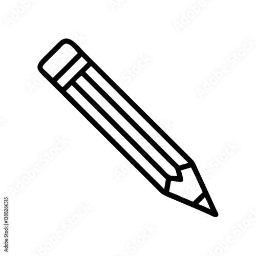 Pencil icons symbolize creativity and artistic expression. Essential for drawing, writing, and educational themes, these designs reflect the art of communication through simple tools.