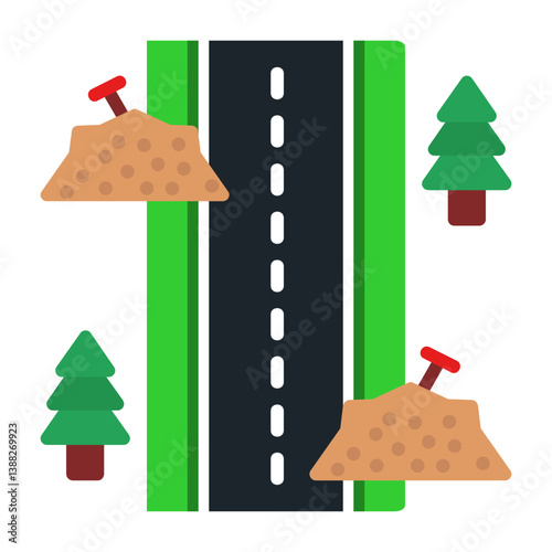Roadworks Icon