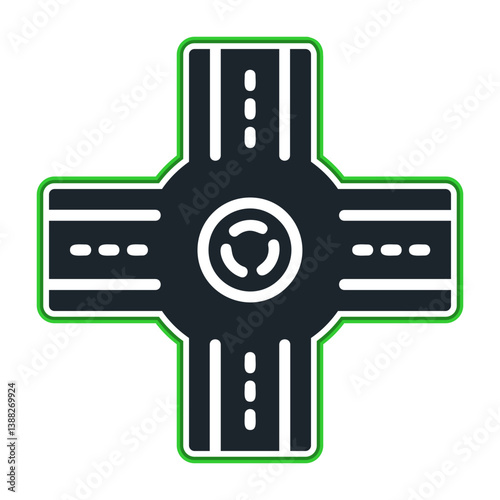 Roundabout Icon