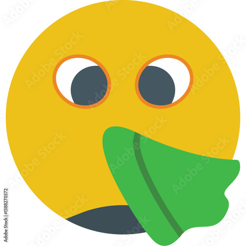Sneezing Face Icon