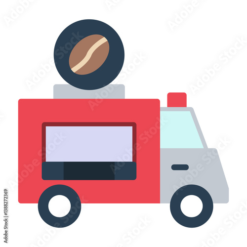 Coffee Truck Icon