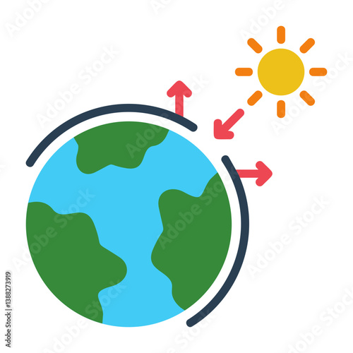 Greenhouse Effect Icon