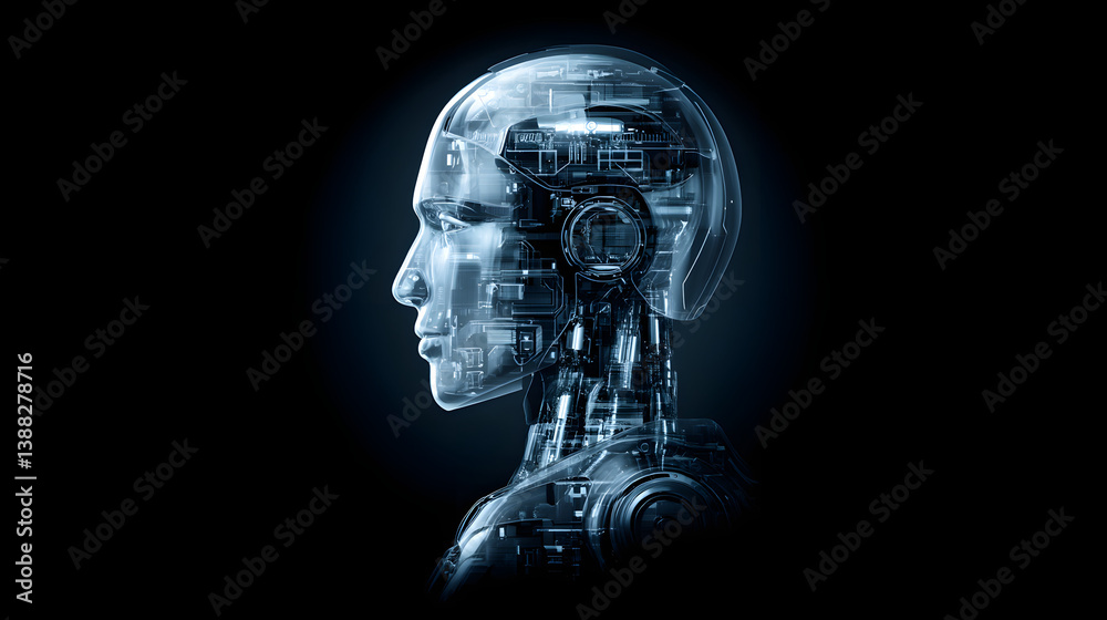 A humanoid robot with intricate circuitry and metallic details, showcasing advanced technology and futuristic design.
A humanoid robot with intricate circuitry and metallic details, showcasing advanced technology and futuristic design.